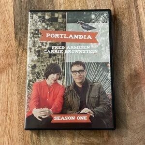 Portlandia Season One DVD - Red & Brown Cover